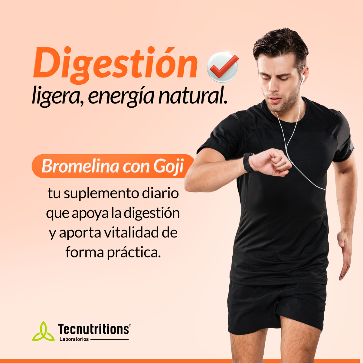 Food supplement with vitamins and antioxidants, Bromelain and Goji Mix, 60 tabl