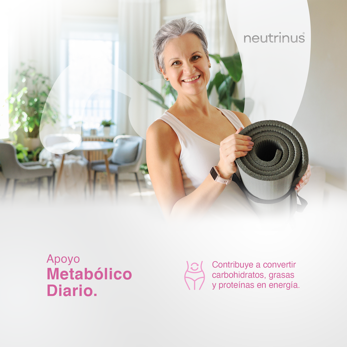 Biotina – Cabello, Piel y Uñas Fuertes | Neutrinus Plus 120 Tabletas