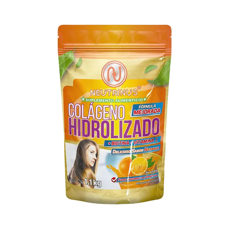 Colágeno Hidrolizado Sabor Naranja