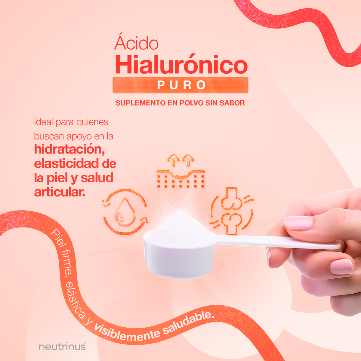 Ácido Hialurónico 250 g – Hidratación, Elasticidad y Salud de la Piel