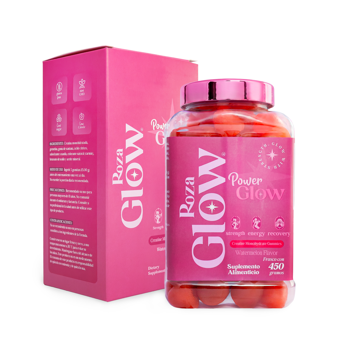 Power Glow: Gomitas de Creatina para un Rendimiento Radiante
