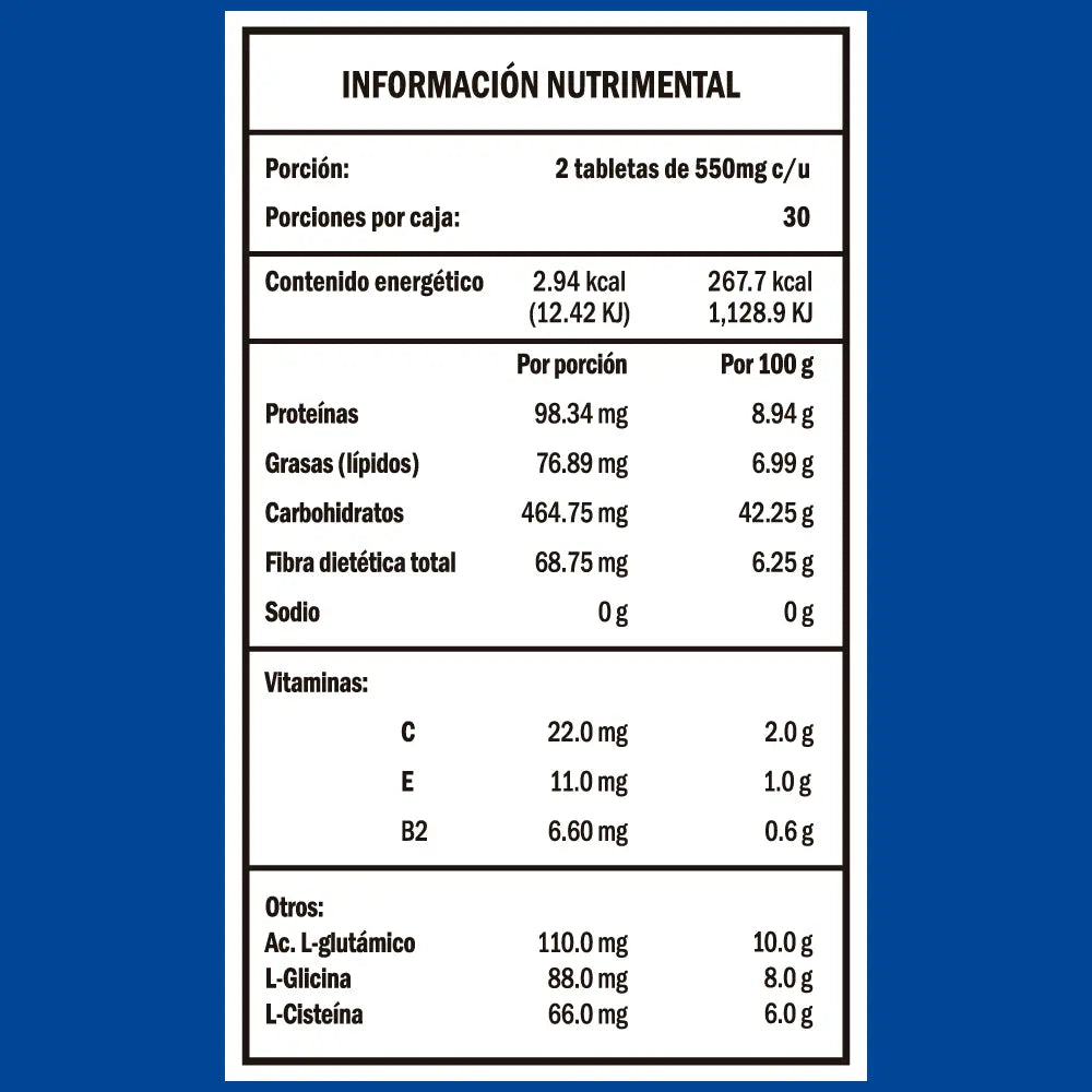 Food supplement with amino acids and antioxidants, Glution GSH, 60 tabl