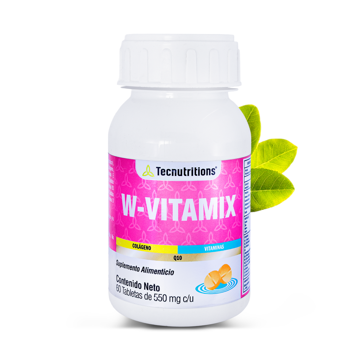 Multivitamin dietary supplement with amino acids, antioxidants and protein, W-Vitamix, 60 tabl