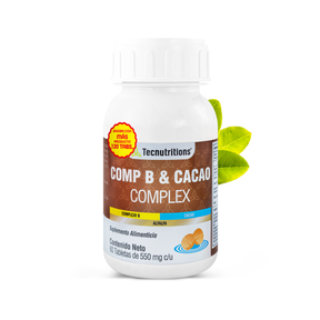Comp B y Cacao Complex 120 Tabletas