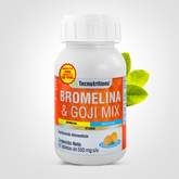 Food supplement with vitamins and antioxidants, Bromelain and Goji Mix, 60 tabl