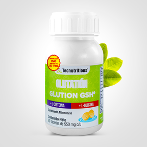 Food supplement with amino acids and antioxidants, Glution GSH, 60 tabl