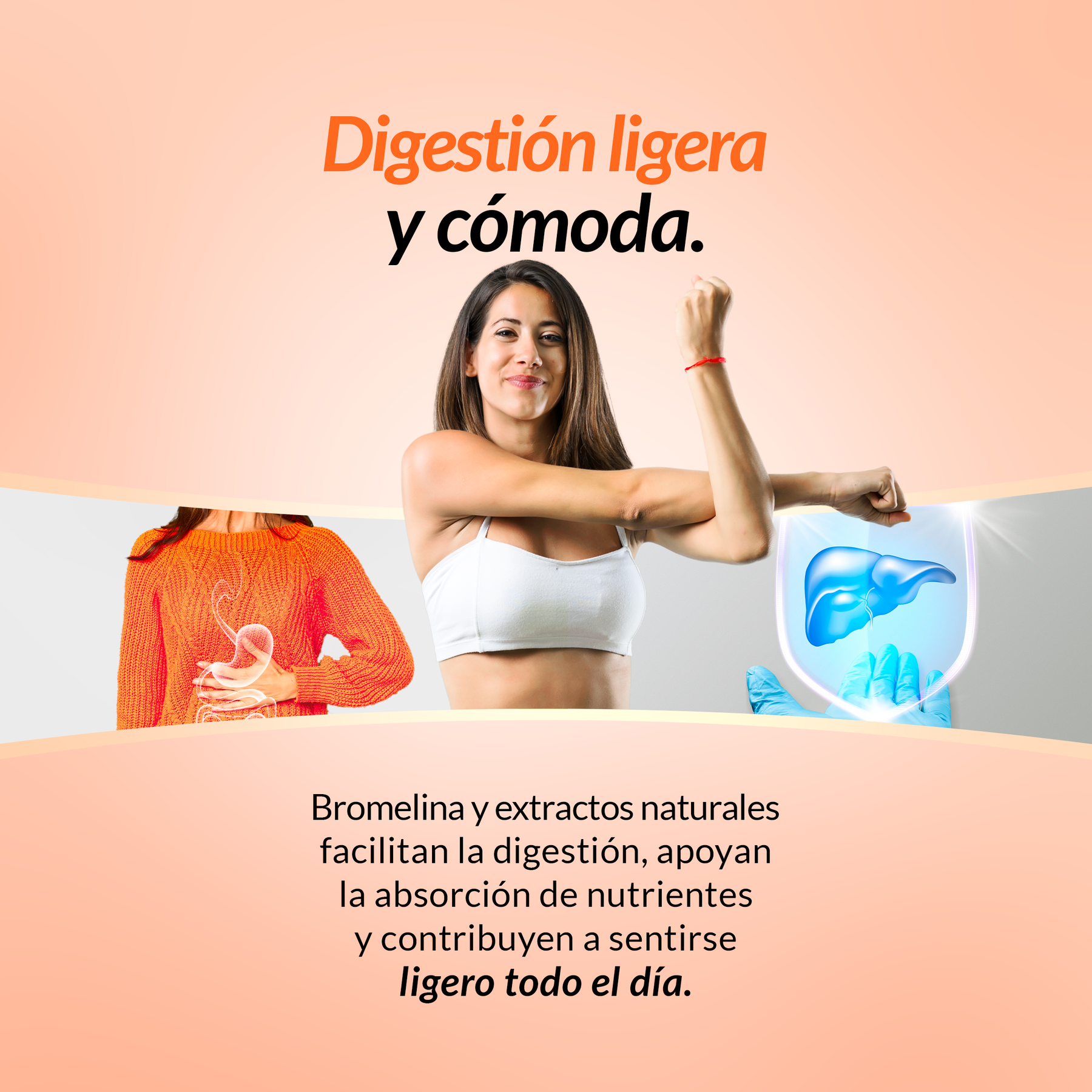 Food supplement with vitamins and antioxidants, Bromelain and Goji Mix, 60 tabl