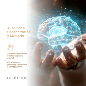 Melena de León – Memoria y Enfoque Mental | Neutrinus Plus 90 Cápsulas