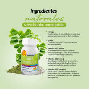 MRY Moringa 90 Tabletas