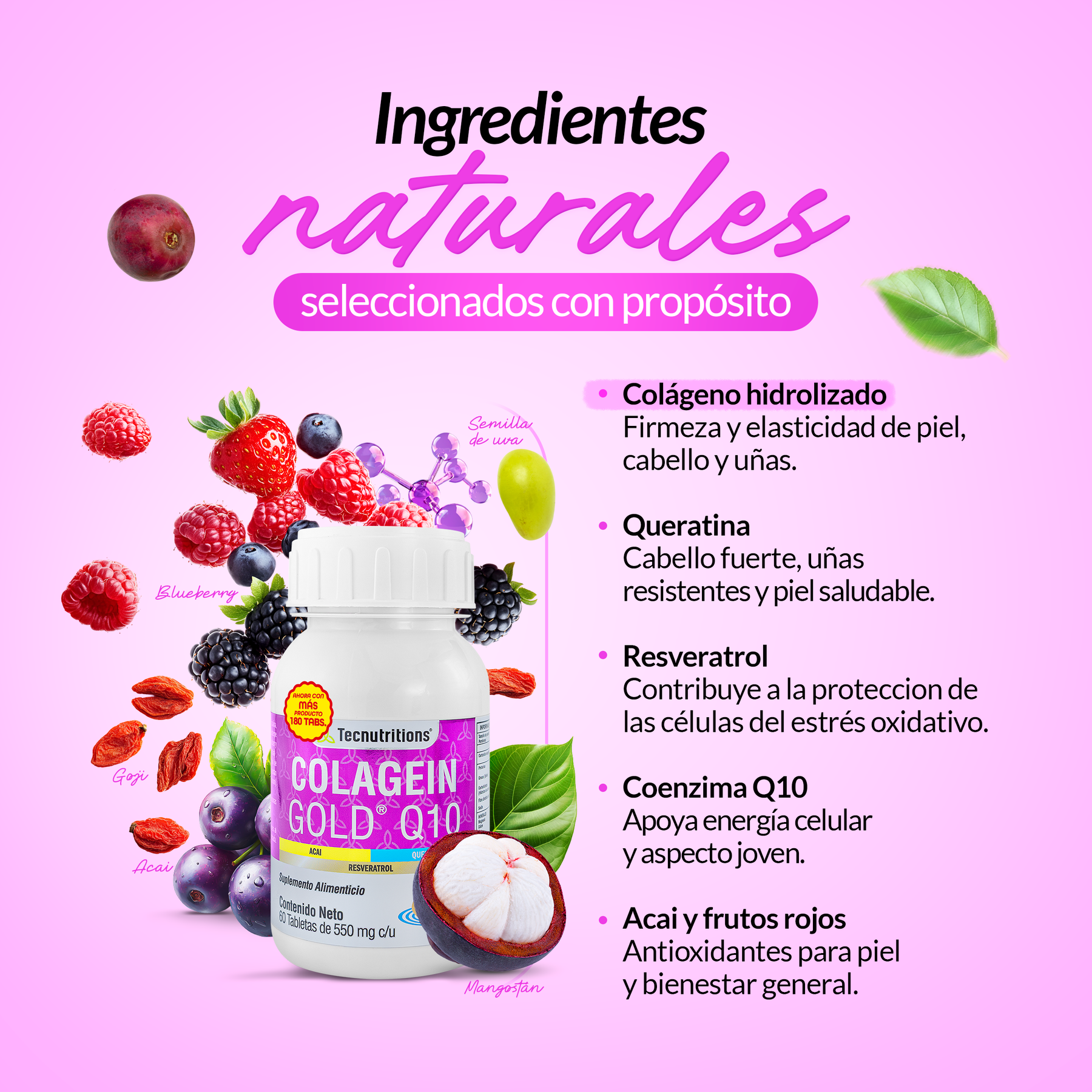 Colagein Gold Q10 180 Tabletas