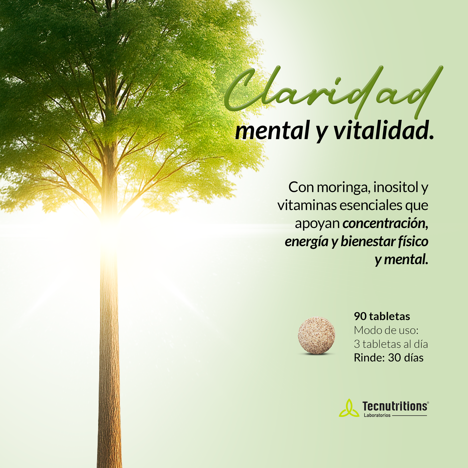 MRY Moringa 90 Tabletas