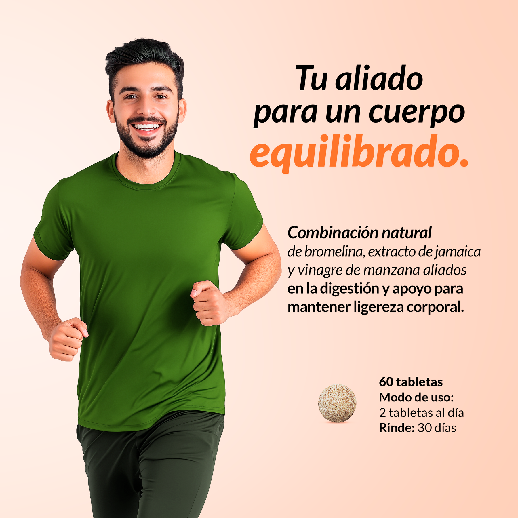 Food supplement with vitamins and antioxidants, Bromelain and Goji Mix, 60 tabl