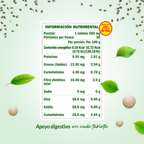 Chía GST 180 Tabletas