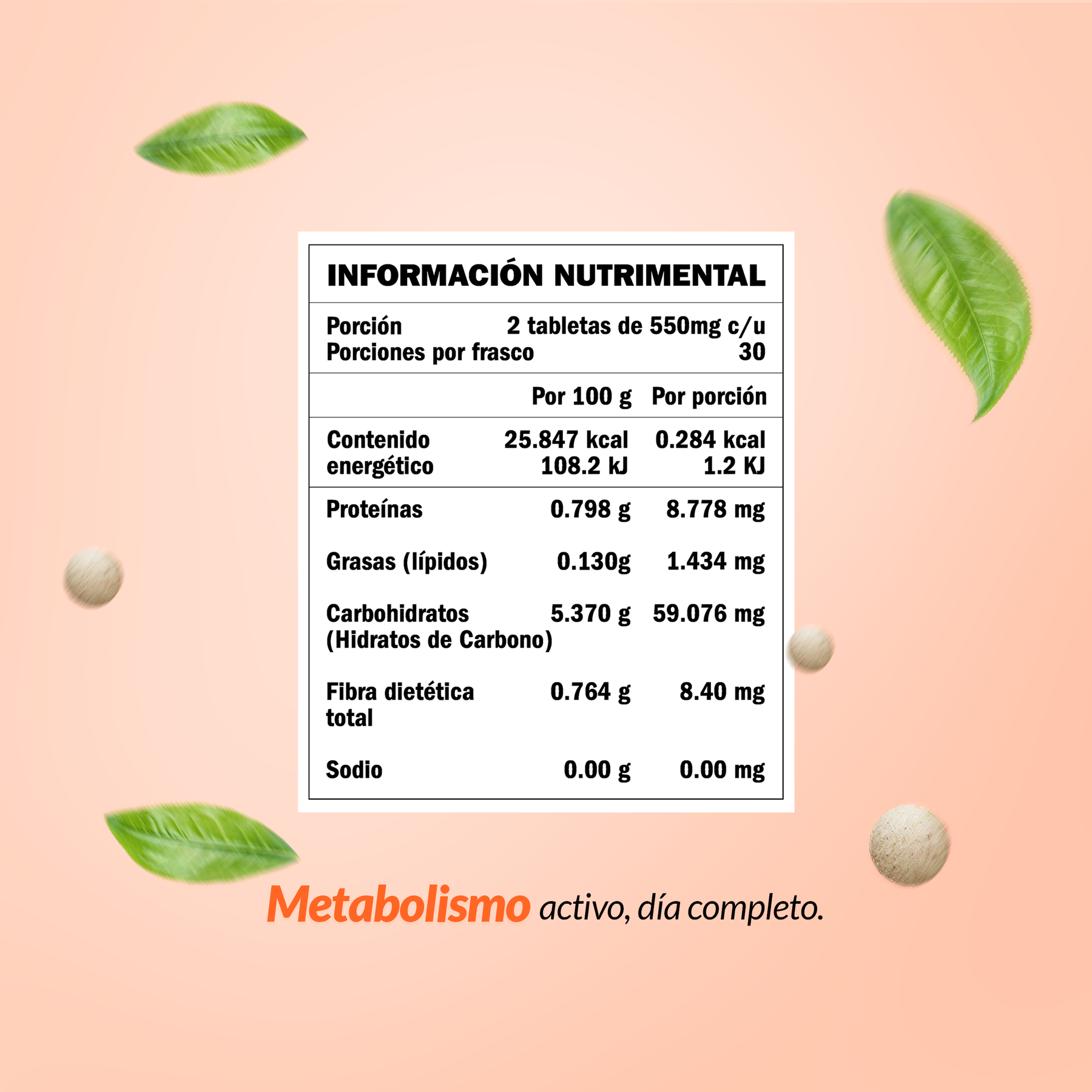 Food supplement with vitamins and antioxidants, Bromelain and Goji Mix, 60 tabl