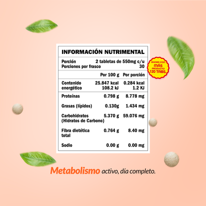 Bromelina y Goji Mix 120 Tabletas