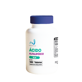 Ácido Alfa Lipoico – Antioxidante y Energía Celular | Neutrinus Plus 120 Tabletas