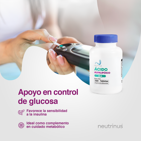 Ácido Alfa Lipoico – Antioxidante y Energía Celular | Neutrinus Plus 120 Tabletas