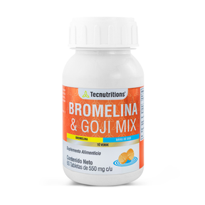Bromelina y Goji Mix