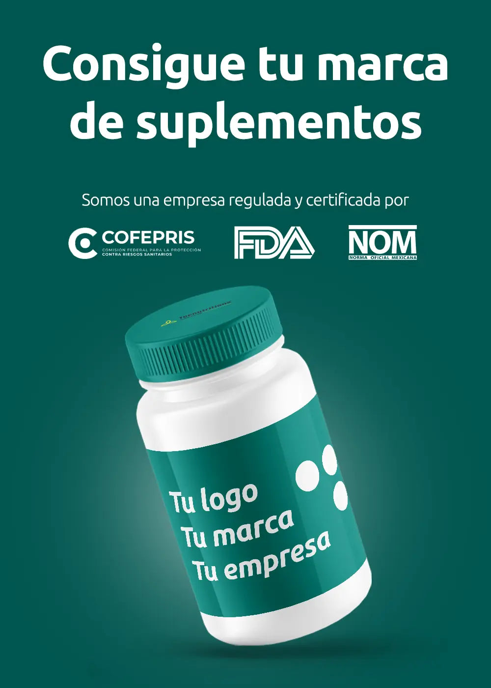 Maquila tus suplementos alimenticios mobil