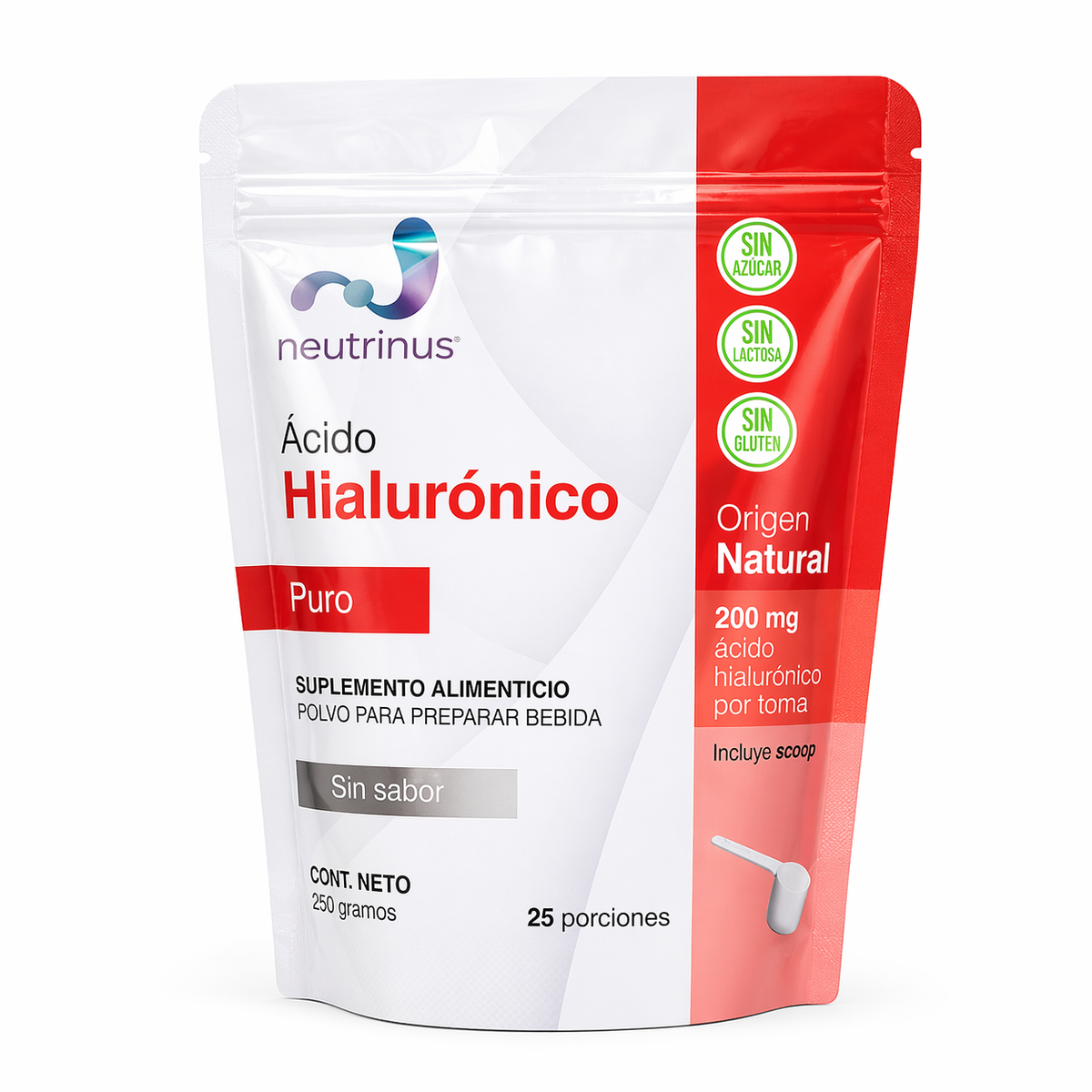 Ácido Hialurónico 250 g – Hidratación, Elasticidad y Salud de la Piel