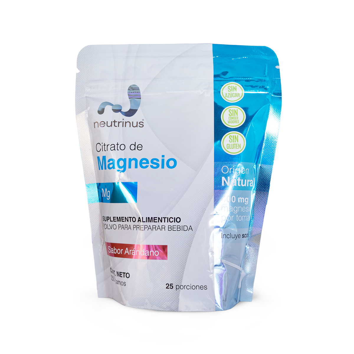 Citrato de Magnesio Sabor Arandano