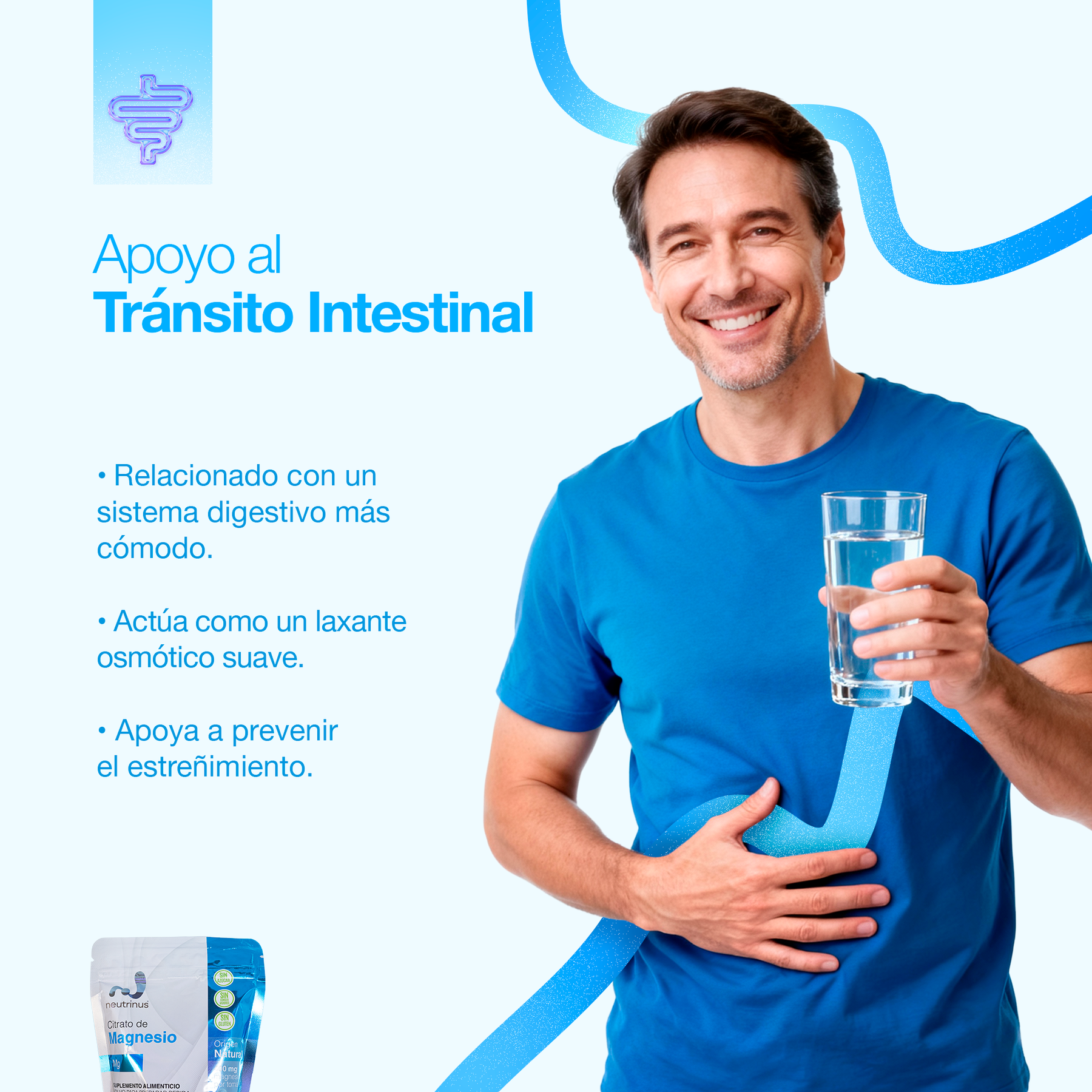 Citrato de Magnesio Sabor Arandano