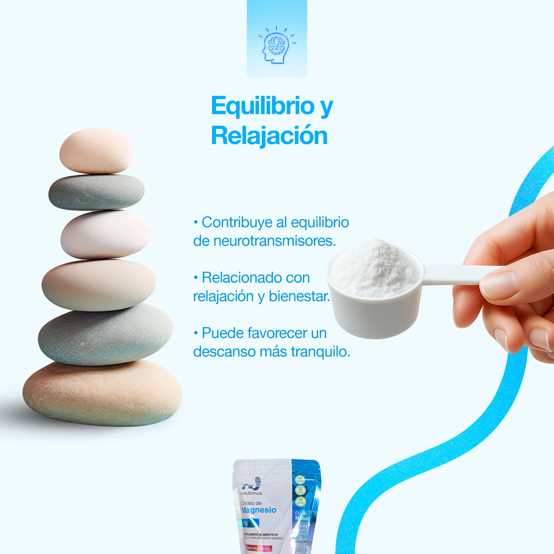 Citrato de Magnesio Sabor Arandano