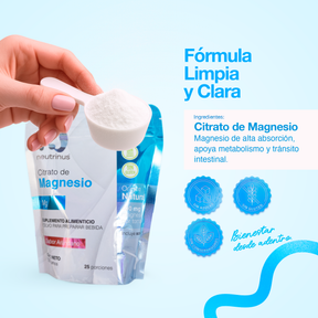 Citrato de Magnesio Sabor Arandano