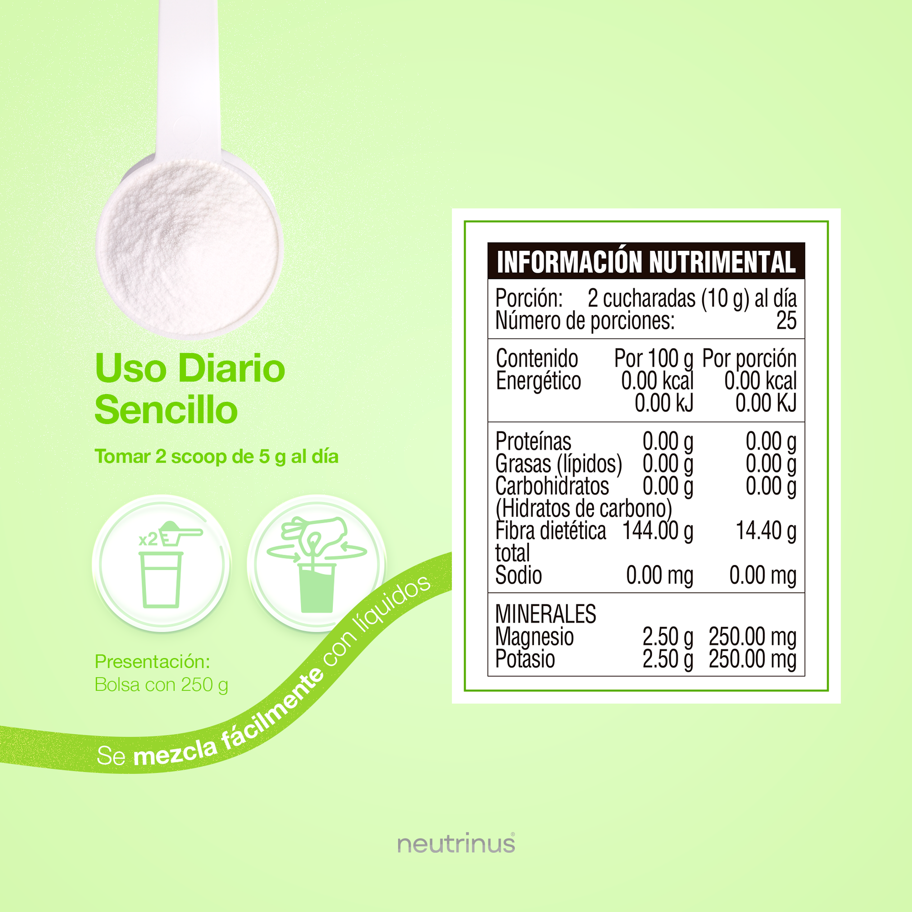 Citrato de Potasio Y Magnesio Sabor Arandano
