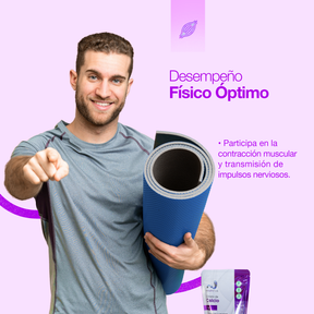 Citrato de calcio sabor moras