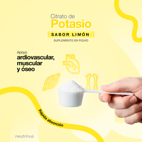 Citrato de Potasio Sabor Limon