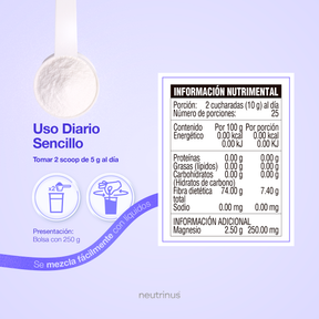 Cloruro de Magnesio Sabor Moras