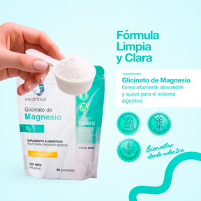 Glicinato de Magnesio Sabor Arandano