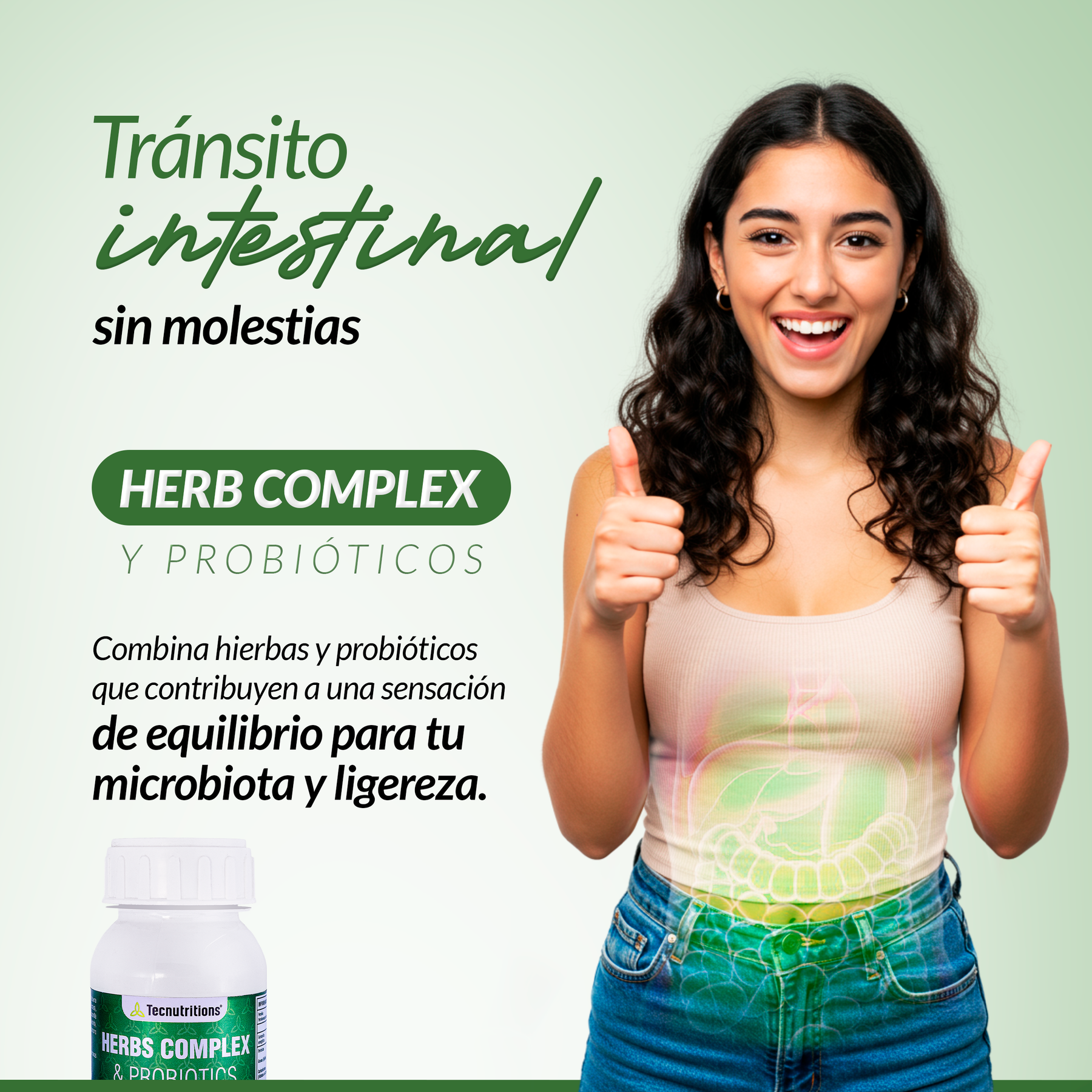 Food supplement with vitamins, probiotics and antioxidants, Herb Complex and probiotics, 60 tabl