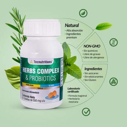 Herb Complex & Probiotics