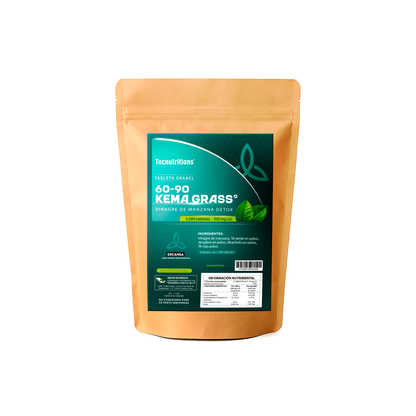 Tableta Granel 60-90 Kema Grass® Vinagre De Manzana Detox