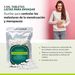 Tableta Granel Lidya® Mujer, Hormonales, Menopausia