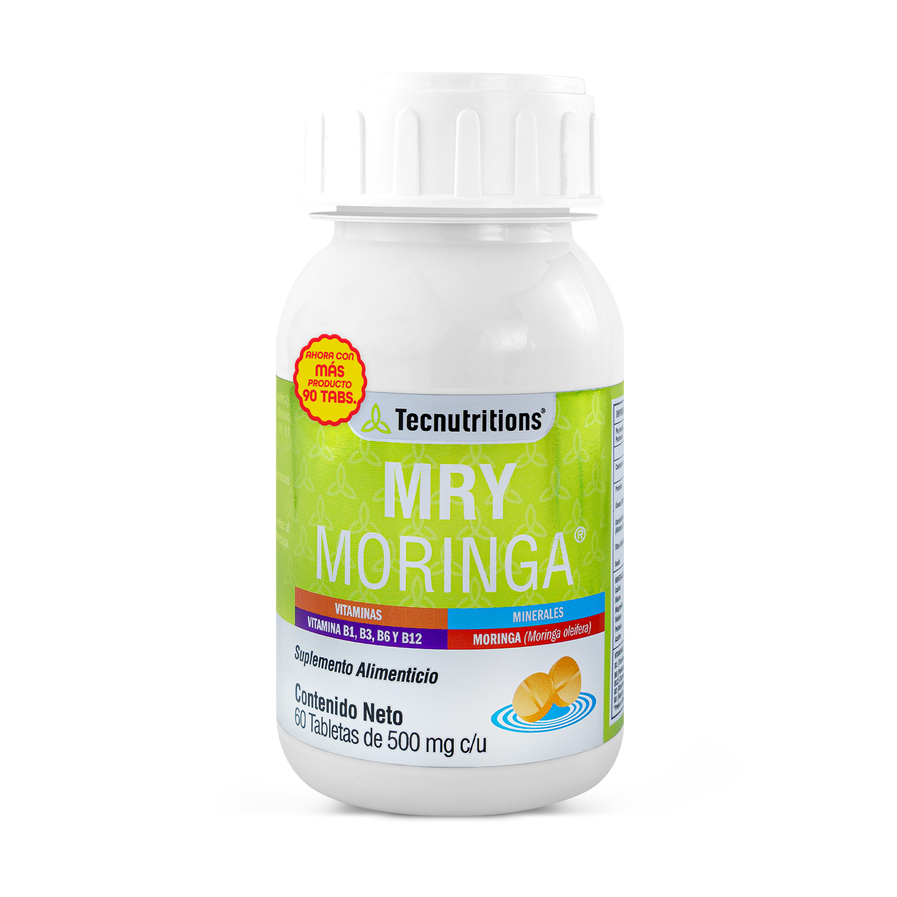 MRY Moringa 90 Tabletas