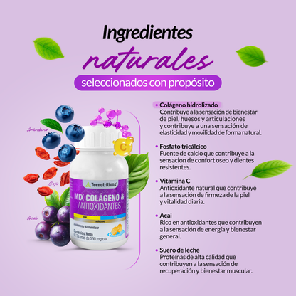 Mix Colágeno y Antioxidantes