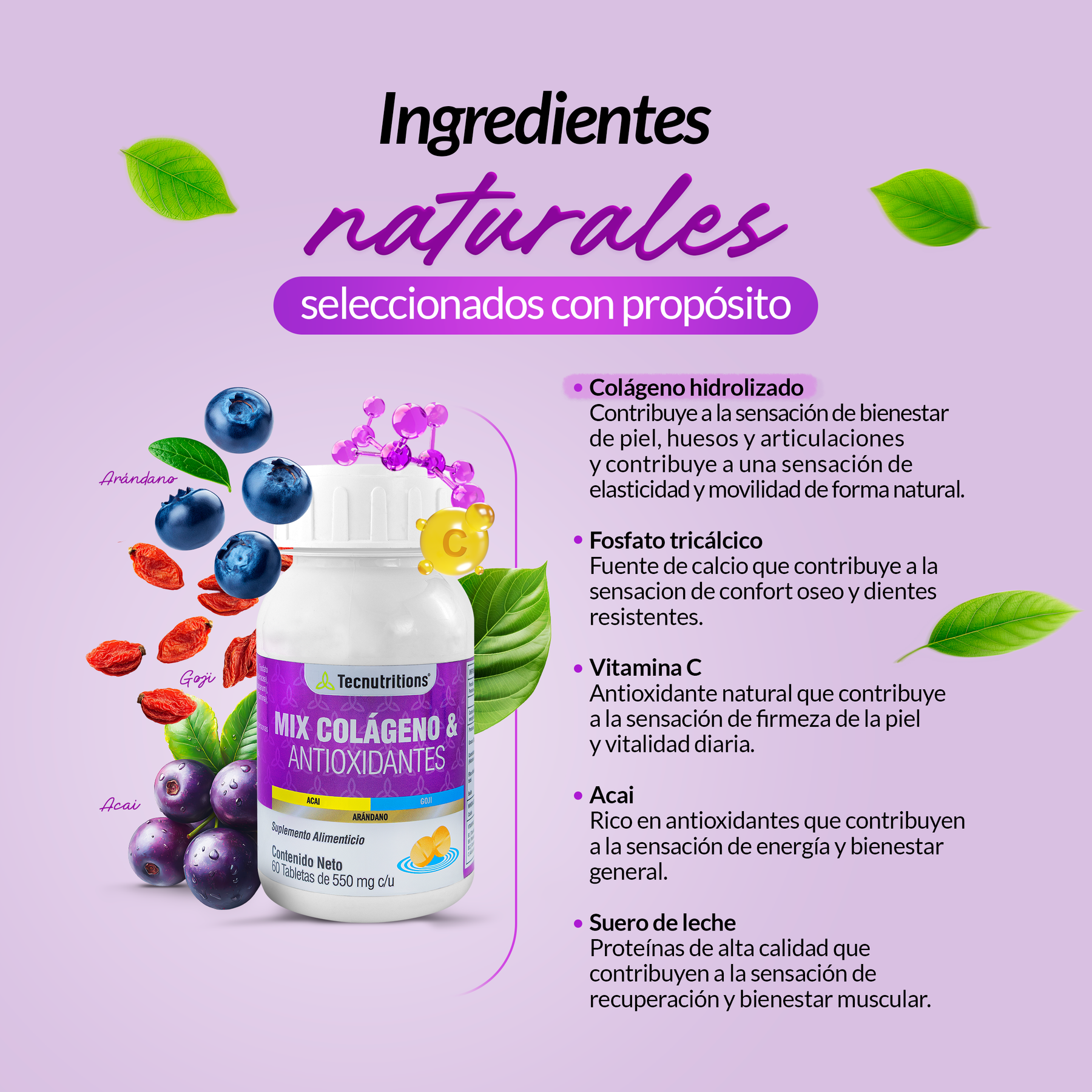 Mix Colágeno y Antioxidantes