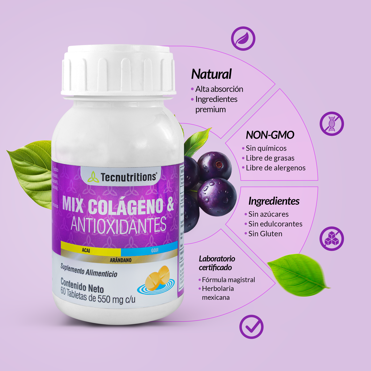 Mix Colágeno y Antioxidantes