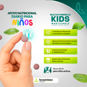 Tableta Granel Multivitamínico Kids Sist. Inmune Crecer