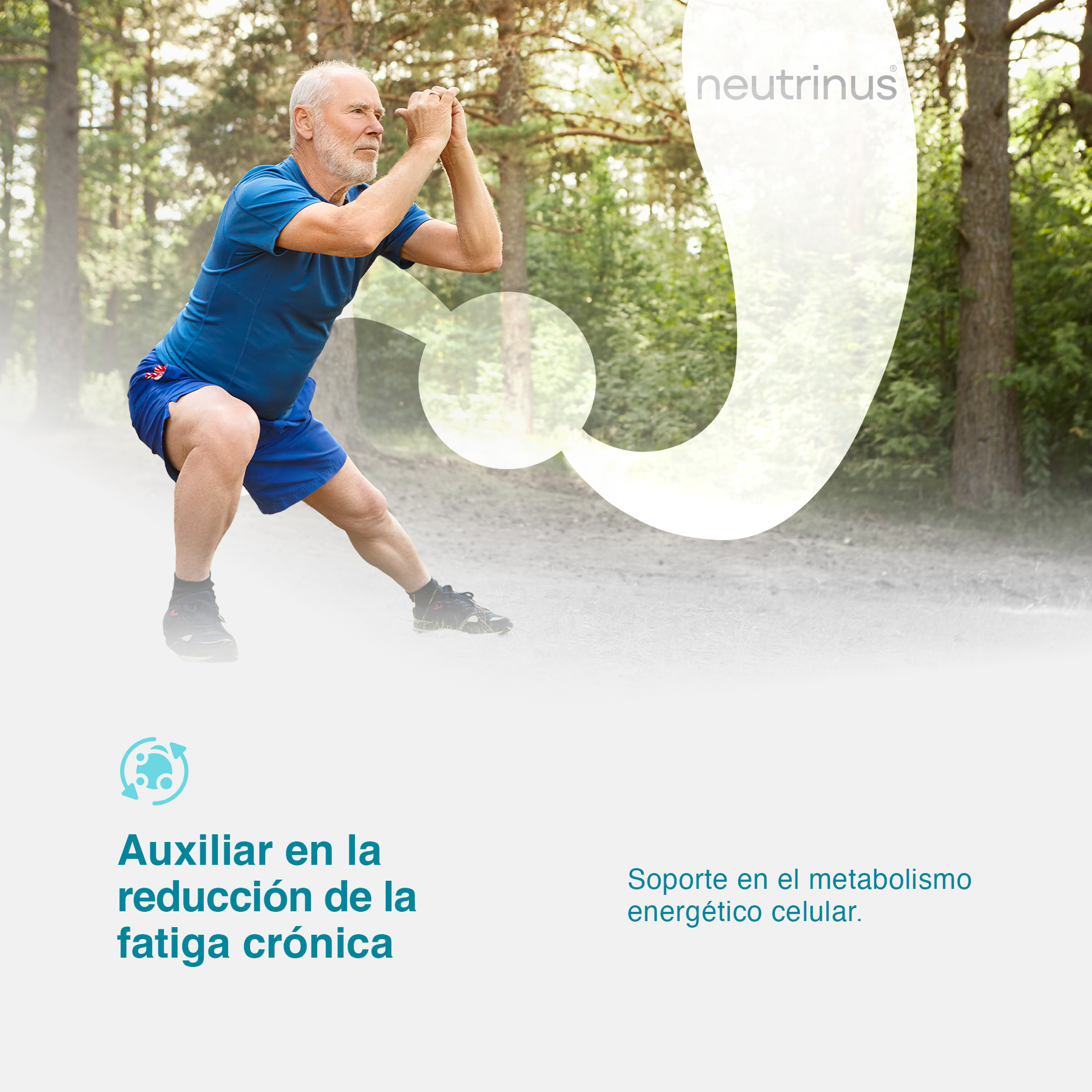 NAD+ – Energía y Longevidad Celular | Neutrinus Plus 90 Cápsulas
