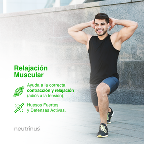 Quelato de Magnesio – Relajación, Estrés y Descanso | Neutrinus Plus 120 Tabletas