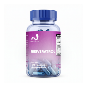 Resveratrol – Antioxidante y Salud Cardiovascular | Neutrinus Plus 90 Cápsulas