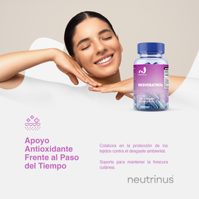 Resveratrol – Antioxidante y Salud Cardiovascular | Neutrinus Plus 90 Cápsulas