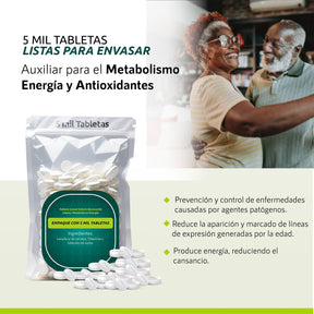 Tableta Granel Selenio Renovación Celular Metabolism Energía