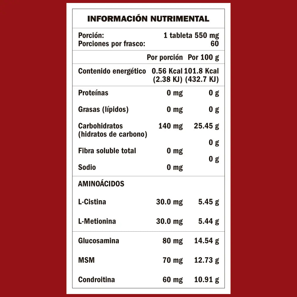 Glucosamina 3 en 1