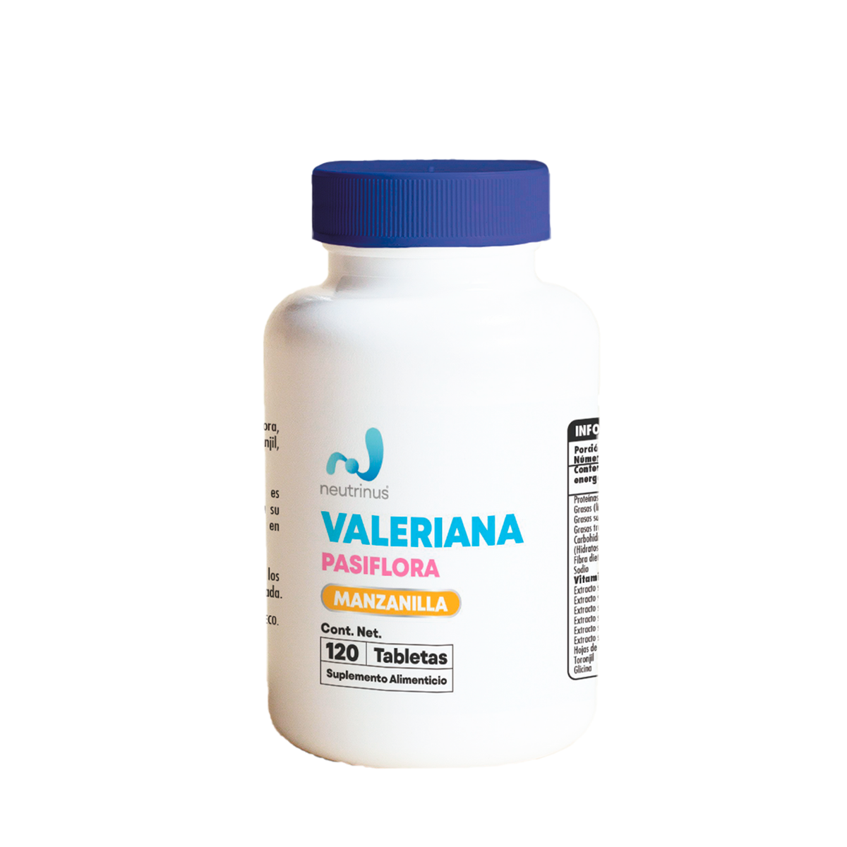 Valeriana – Relajación y Sueño Natural | Neutrinus Plus 120 Tabletas