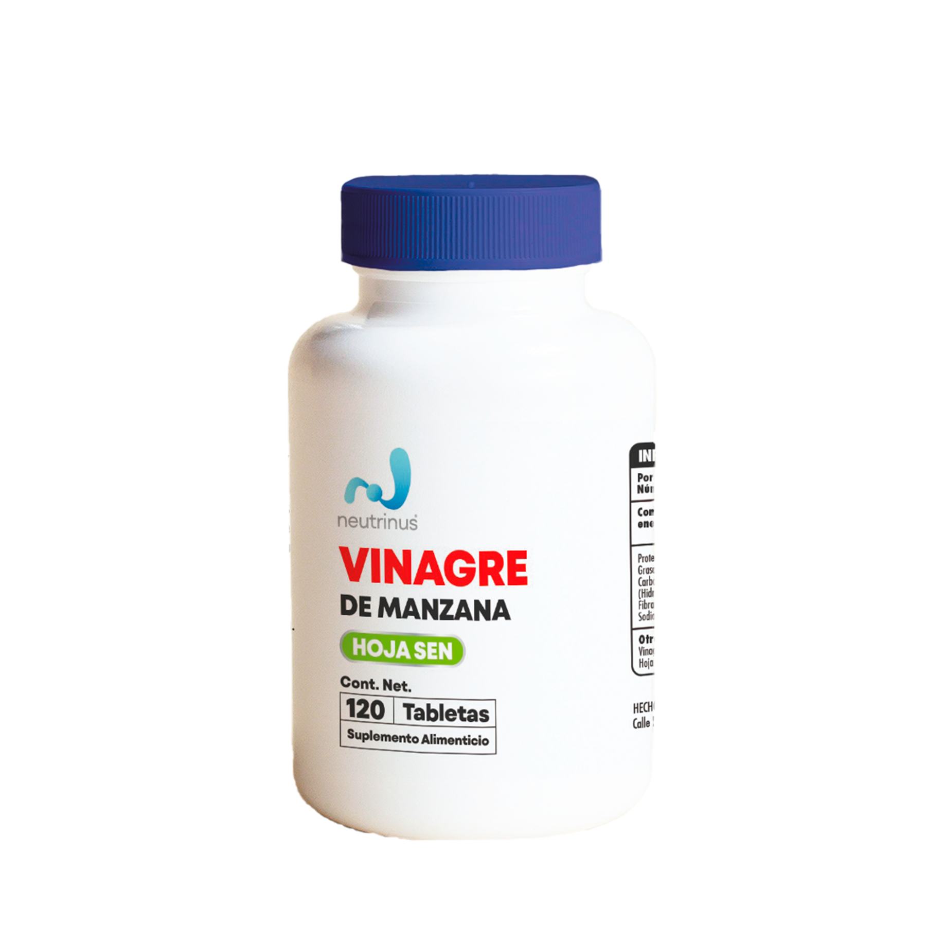Vinagre de Manzana – Digestión y Metabolismo | Neutrinus Plus 120 Tabletas